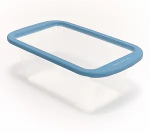 Henning Lee Look & Cook Clear Silicone Loaf Pan