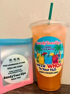 KISS ME KIWI Loaded Tea or Loaded Water Sugar Free Gluten Free