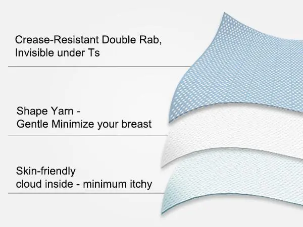 Product Introduction of HSIA Joan Comfortzone Plus Size Soft Unlined T-Shirt Full Coverage Unpadded Underwire Minimizer Bra Everyday Bra Womenswear SpringStatements 4