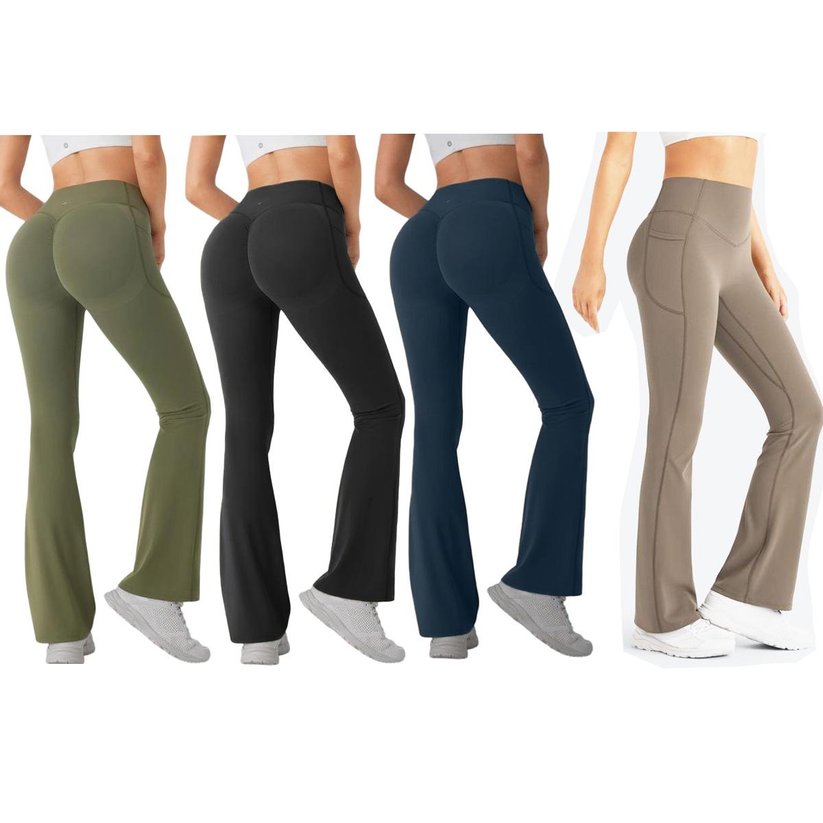 EOJN 2026 Yoga Leggings for Women Yoga Pants High Waisted Tummy Control Butt Lifting Sports Leggings with Pockets  Breathable Gym Pants