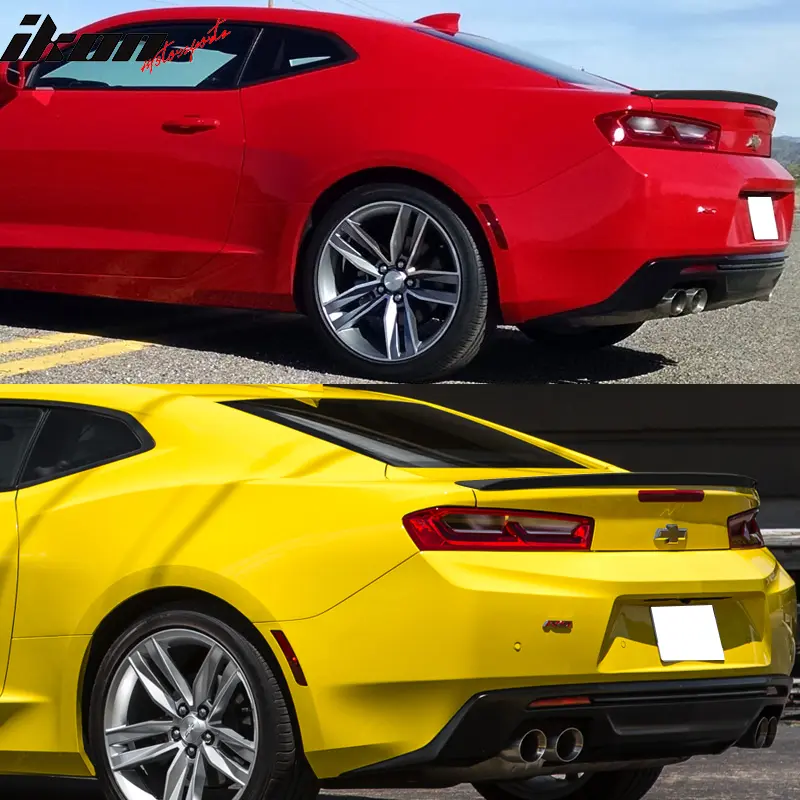 Trunk Spoiler for Chevrolet Camaro RS 2016-2024 ABS