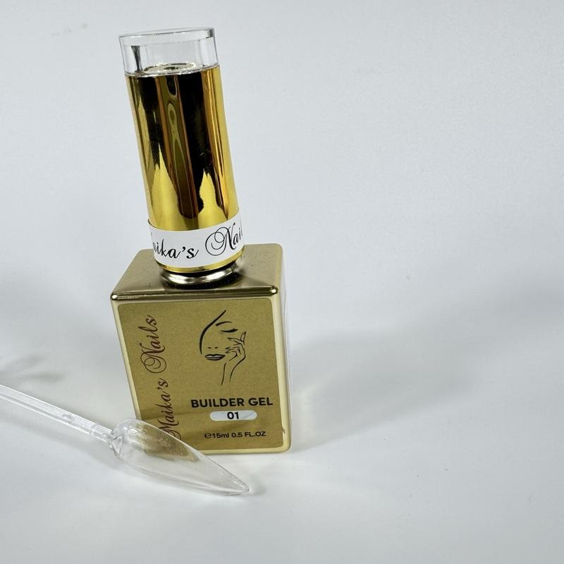 Maika’s Nails Builder Gel in Bottle 01 Clear Perfect and Strong Long Lasting Product for Natural and Artificial Nails Maika’s Nails Builder Gel in Bottle 01 Clear Perfect and Strong Long Lasting Product for Natural and Artificial Nails