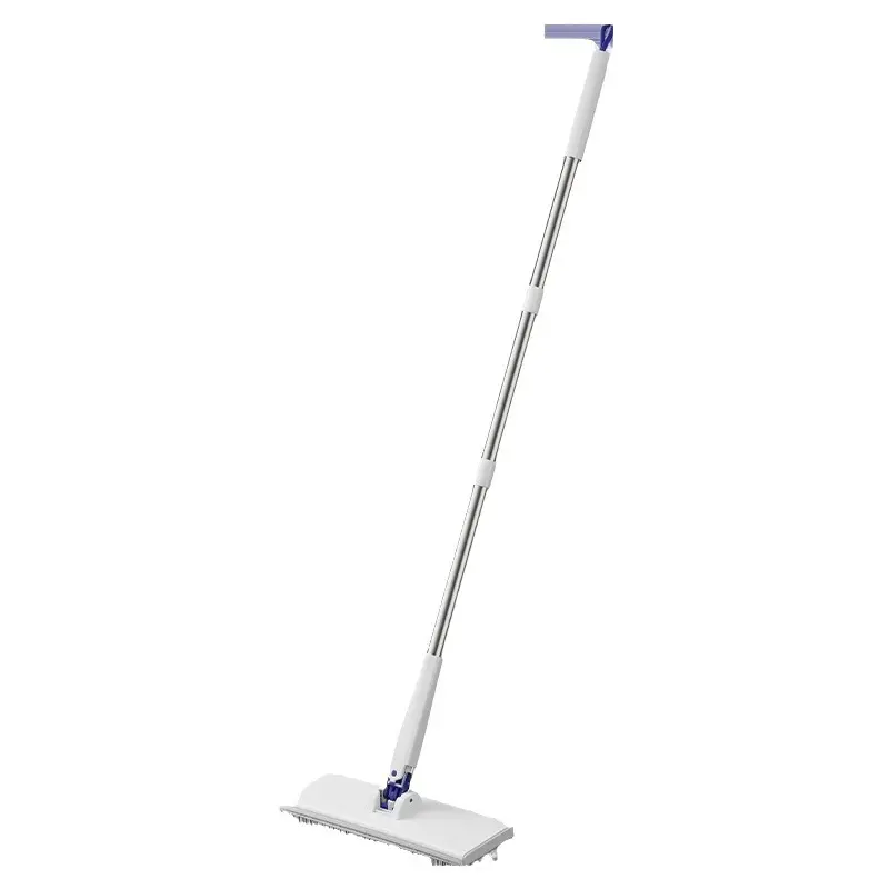 Extra-Long Handle Mop for Paper Towels and Wipes, Hands-Free Replacement, Wet and Dry Home Cleaner