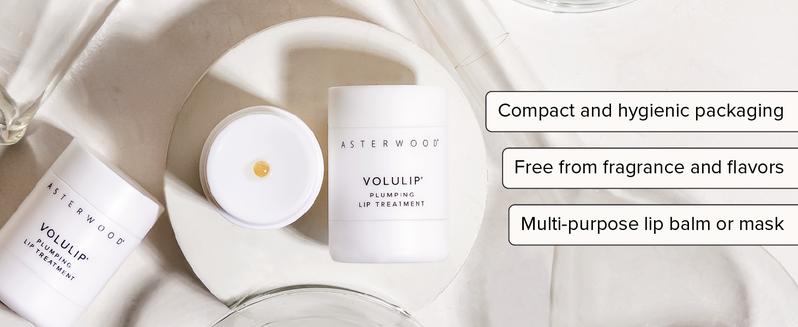 Volulip Plumping Lip Treatment with Hyaluronic Acid & Matrixyl 3000 | Hydrating, Moisturizing & Anti-Aging Lip Balm for Fuller, Softer Lips | 0.5 Fl Oz