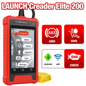 LAUNCH Creader Elite 200 OBD2 Car Diagnostic Scanner Code Reader, Engine/ABS/SRS/Transmission Scan Tool with Auto VIN, WiFi Free Update