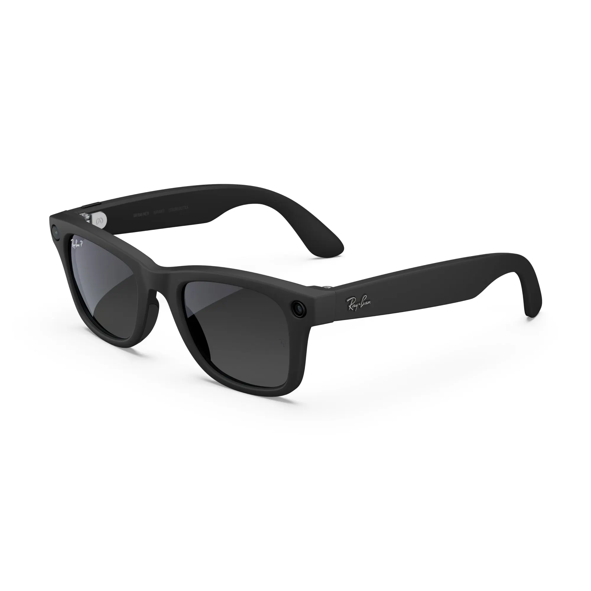 Ray-Ban Meta Wayfarer (Gen 2) Matte Black Polar Gradient Graphite Lenses