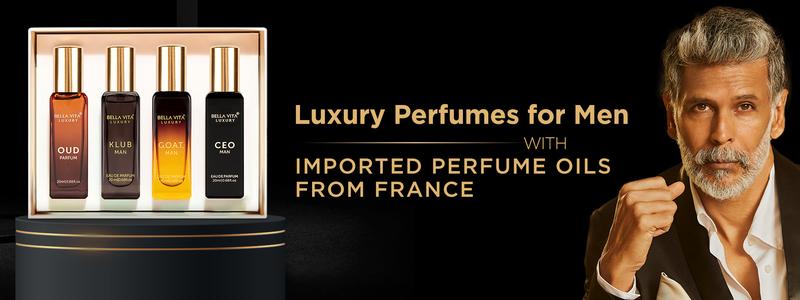 Bellavita Luxury Men’s Valentine Gift Set | Premium Perfume Combo for Him | Bold, Masculine & Long-Lasting Eau De Parfums | Perfect Romantic Gift for Boyfriend, Husband or Partner | Vegan & Cruelty-Free