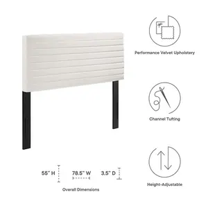 Modway Tranquil Full/Queen Headboard in White