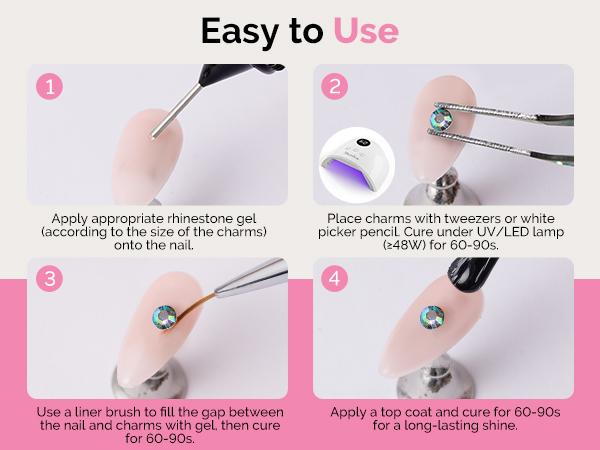 MelodySusie 30000PCS/21000PCS/18000PCS Nail Charms, Nail Rhinestones Kit with Nail Gems, Bedazzling Kit for Nails, Colorful Clear Flatback Rhinestones, Charms Y2K for Nails, Multi Shape Nail Art Accessories for Crafts