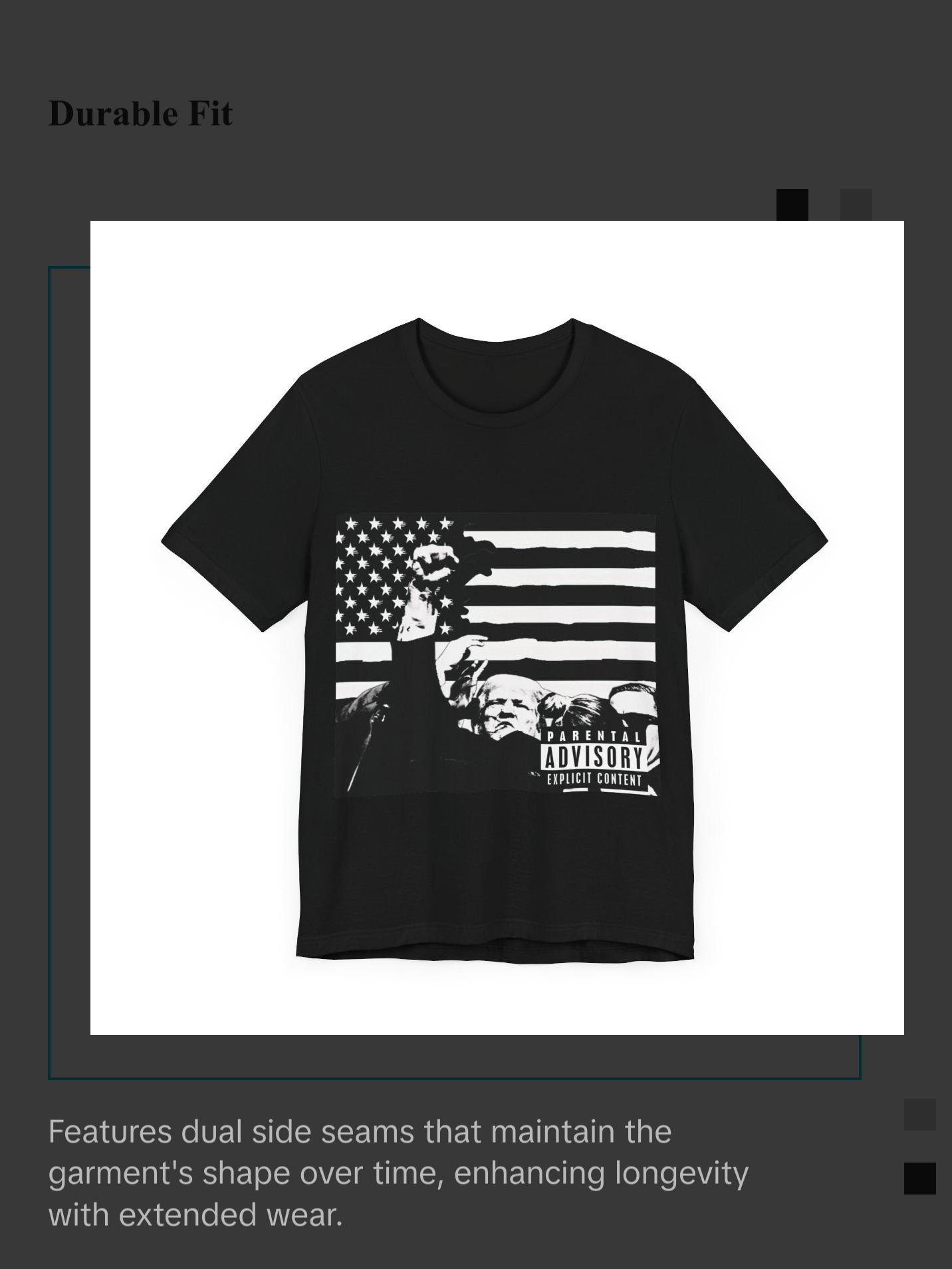 TRUMP FIGHT GEAR Short Sleeve Tee