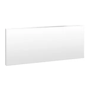 24" x 48" x 1/2" HDPE Plastic Sheet – High-Density Polyethylene Panel, Customizable White Board for DIY/Industrial Use