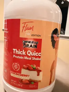 ThickQuick  Protein Shake - Meal Replacement - 15 Servings - Fitness aid- Women's Support Supplement