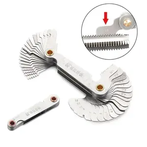 Metric & Inch Thread Pitch Gauge Set – 55°/60° Screw Thread Measuring Tool