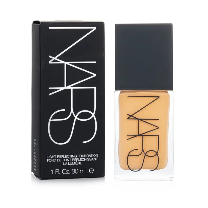 NARS Light Reflecting Foundation, Cosmetic Makeup Product - Punjab (Medium 1), Sensitive Skin Formula for Even Skin Tone, Buildable Concealer Coverage, Natural Look