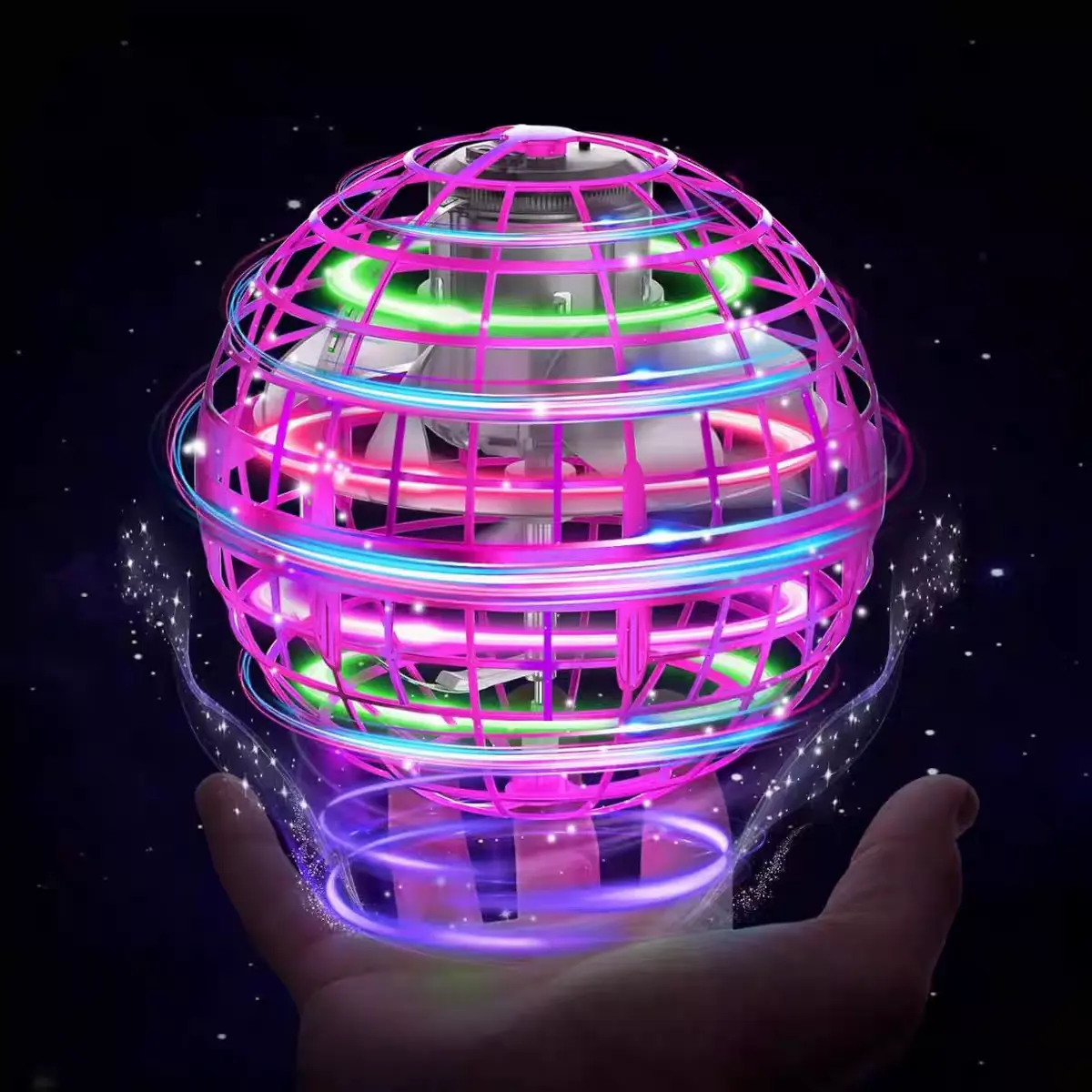 2026 Hot-Selling Space Ball Pro: Boomerang-like Intelligent Hover + Galaxy-like Rotation + Drone-like Flight Track | Cool Outdoor Toy for Teens
