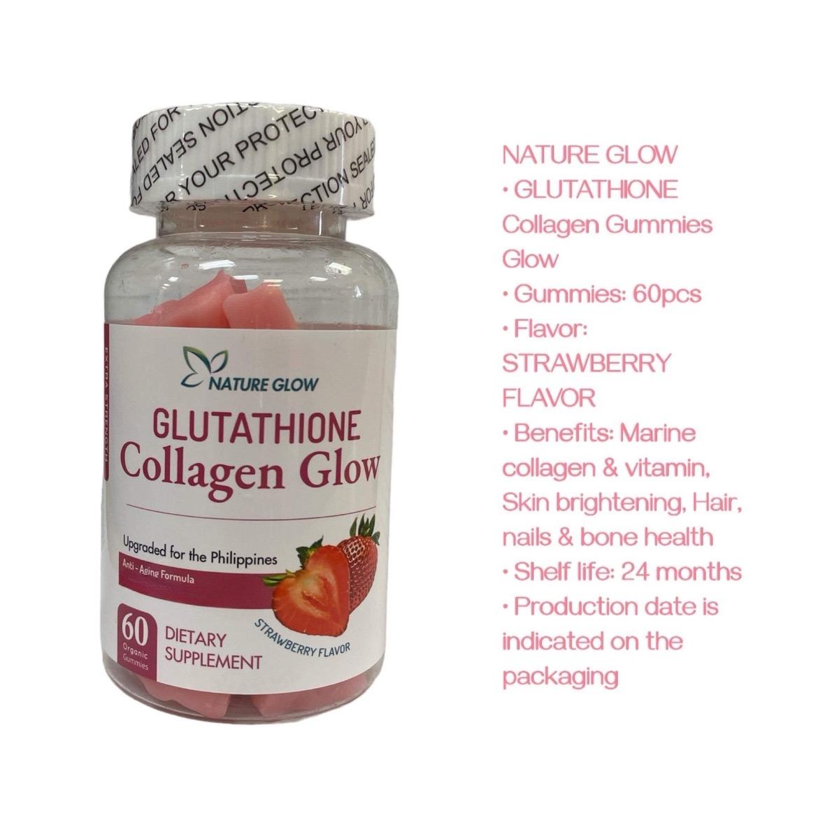 does glutathione has collagen Amazon.com: AQILUN Collagen Peptides Gummies, Glutathione Collagen Glow  Gummies, Korean Collagen Gummies to Rejuvenate Your Skin, Support Hair,Nail  Health (2PCS) : Health & Household main image 0