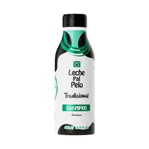 Leche Pal Pelo Traditional - Shampoo -  Sulfate Free Shampoo for Oily Hair - Deep Cleanses and  Restores Shine with Soy and Wheat Protein - 14.9 oz