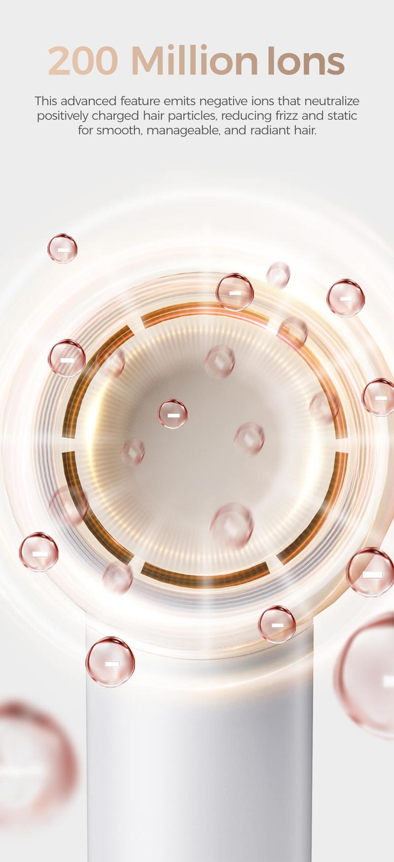 【New Arrival Deal】Tideway High Speed Hair Dryer with 110,000 RPM Brushless Motor, Ionic Technology Blow Dryer w/ Diffuser for Fast Drying, Lightweight, Frizz-Free, Salon-Quality for All Hair Types, Cool & Hot Air Modes