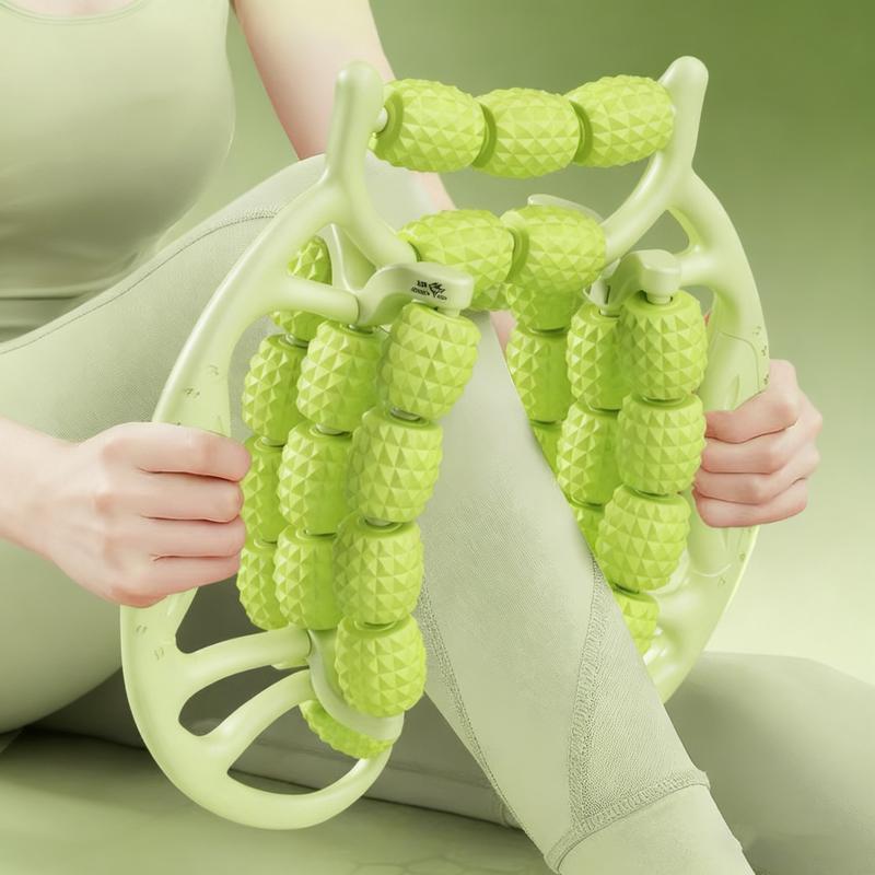 Anti Cellulite Roller & Lymphatic Drainage Massager - Fascia Blaster for Contoured & Smoother Skin - Tool for Sore Arms, Legs, Stomach & Buttocks - Body Care - Pilates Equipment Blood Flow Daily Cosmetic