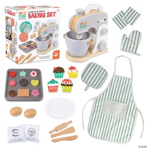 MindWare Oh So Fun! Cookies & Cakes Toy Baking Set for Kids - Ages 3 and Up