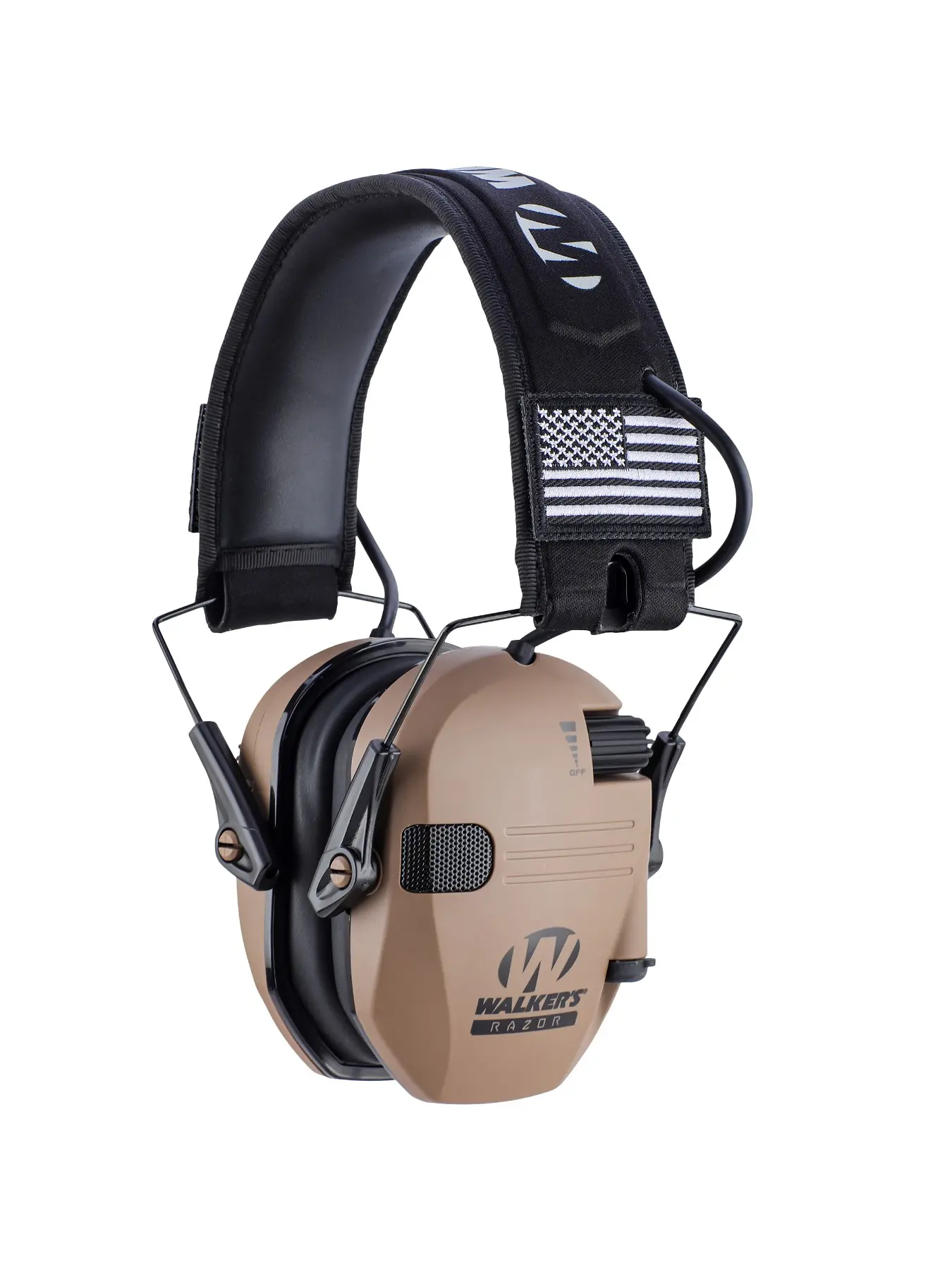 Adjustable Tactical Earmuffs, Noise-Reduction Ear Protectors for Outdoor Shooting, Walkers Over-Ear Design Ear Defenders, Ideal for Hunting and Sports