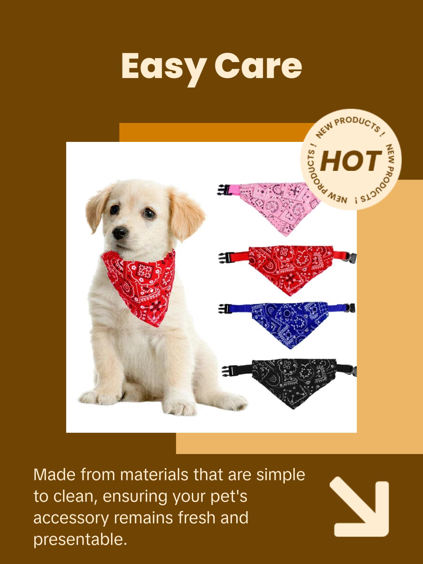 Collar Neck Bandana Scarf