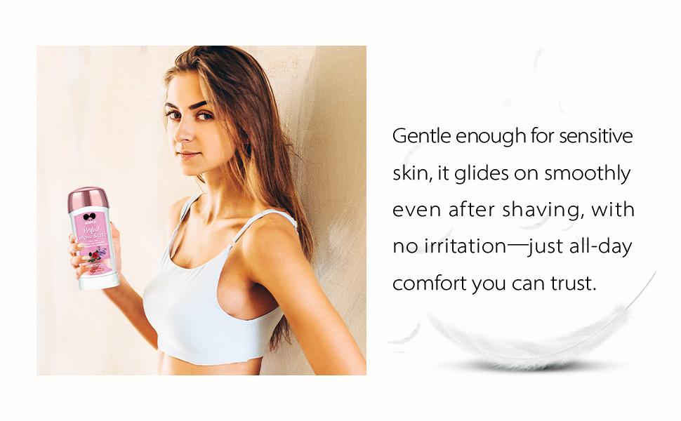 Goiple Invisible Dry Antiperspirant Deodorant Rose Scented Perfect Defense Care Hypoallergenic 48 Hours Color Protection Sensitive Flower