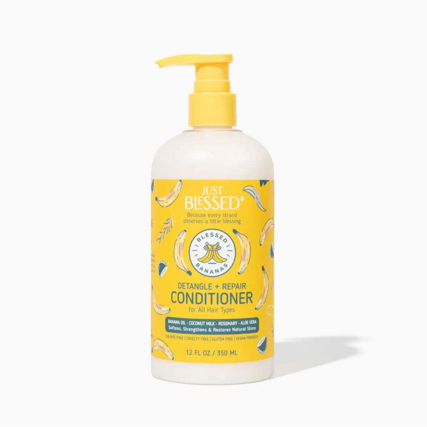 Blessed Bananas - Banana Oil, Coconut milk, Rosemary & Aloe Conditioner