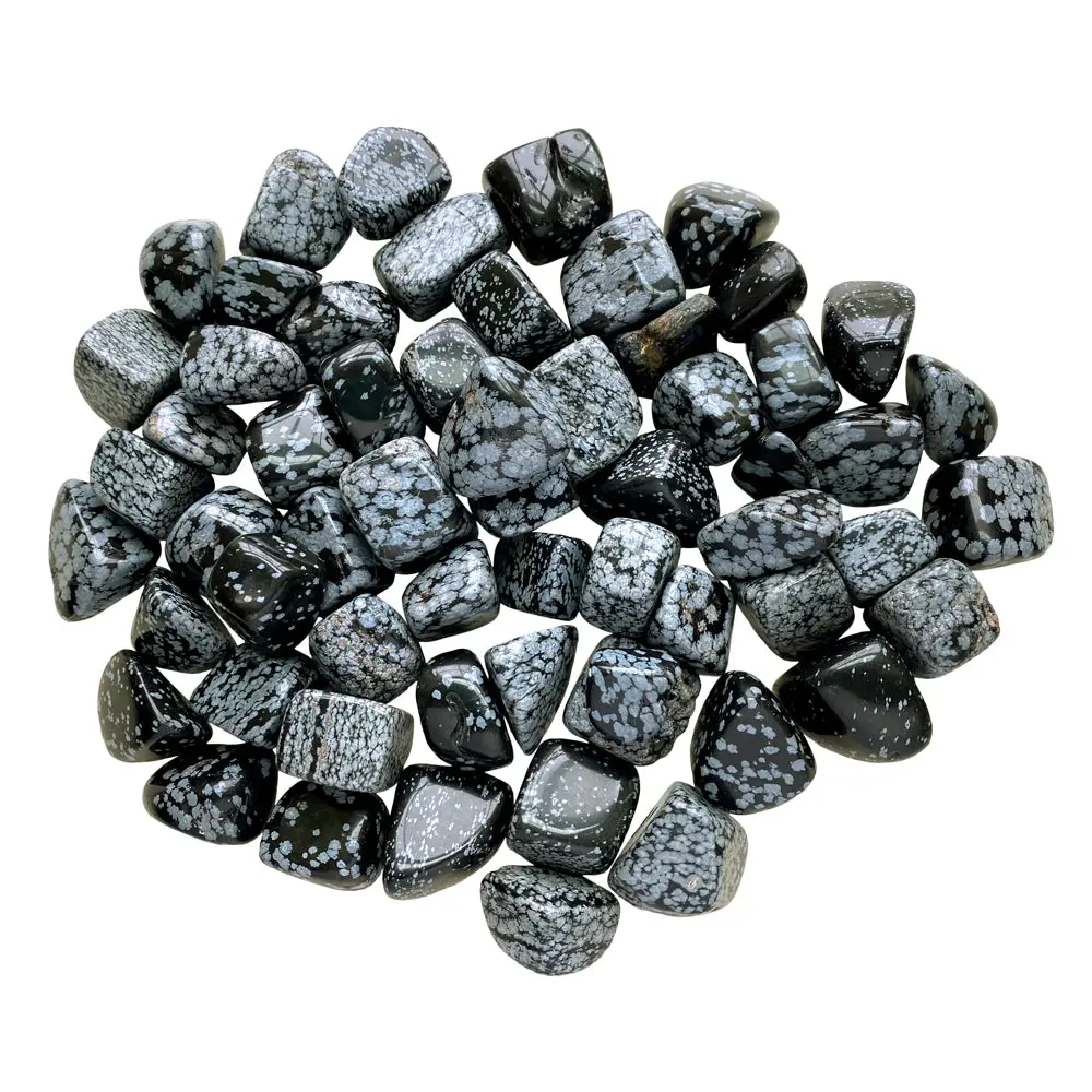 Snowflake Obsidian Tumbled Crystal