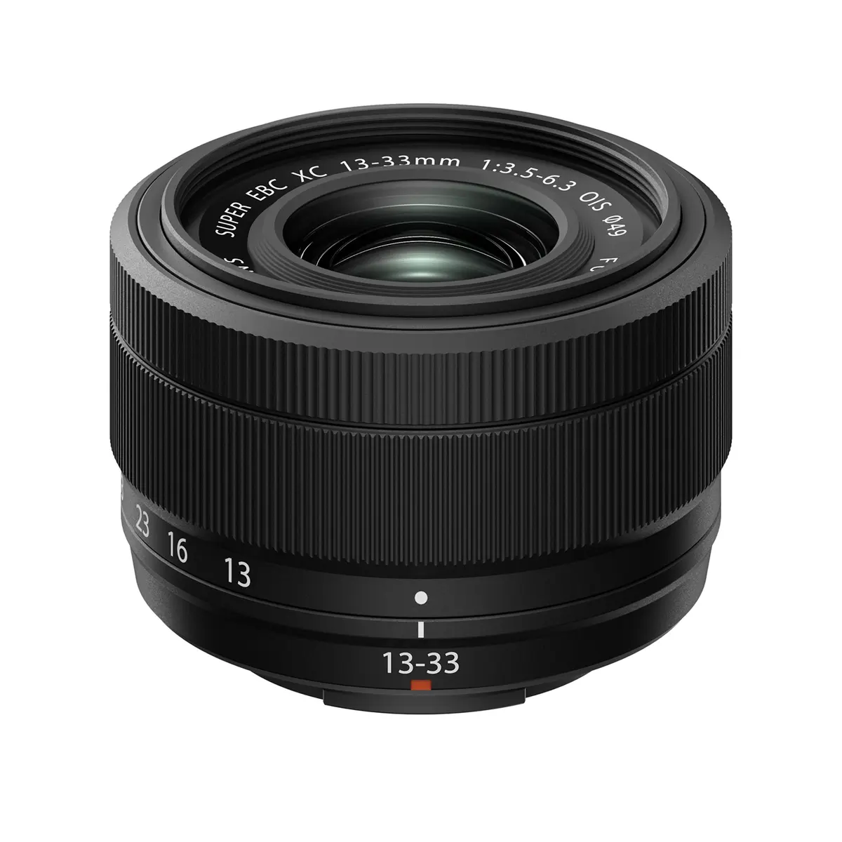 Fujifilm XC 13-33mm f/3.5-6.3 Zoom Lens - Black, Built-In OIS