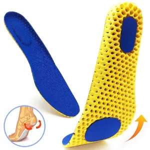 Honeycomb Mesh Sports Insoles for Shoes - All Seasons Comfort & Support with Advanced Shock Absorption & U-Shaped Heel Design