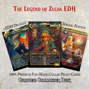 SAVIOR OF HYRULE ANIME COMMANDER DECK – COLLECTOR SET (116 Cards) | DeckGalaxy