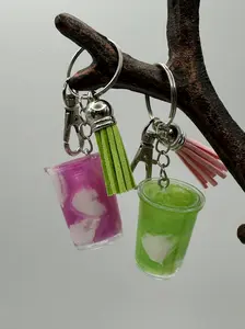 Creamy Drink Keychain