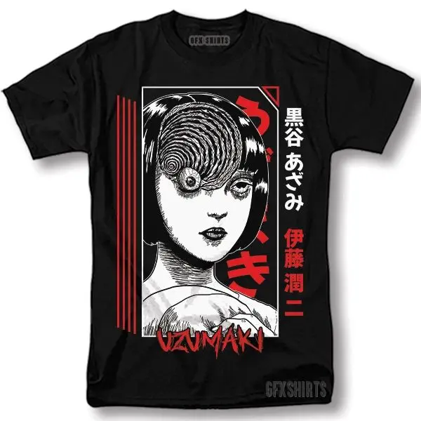 Tomie Junji Ito Uzumaki Horror Anime Manga Japanese Japan Guro Gore T-Shirt