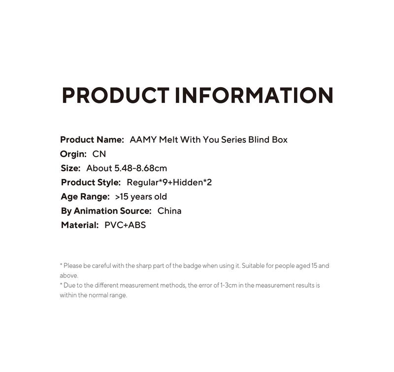 [FINDING UNICORN]【Live Unboxing】AAMY Melt With You Series Blind Box Cute Figures Desktop Ornament Collectible Toys Birthday Gifts  Christmas Gifts