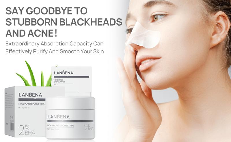 LANBENA Blackhead Remover Mask Upgraded Version for Deep Cleansing, 1.05oz - Comfort, Skincare Skin-clearing for All Skin Types