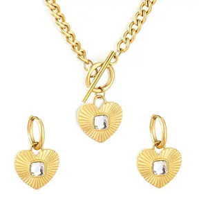 Heartbreaker Necklace And Earring Set