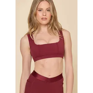 Corset Bra - Crimson