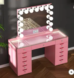 Pink Pro Max Bluetooth Mirror