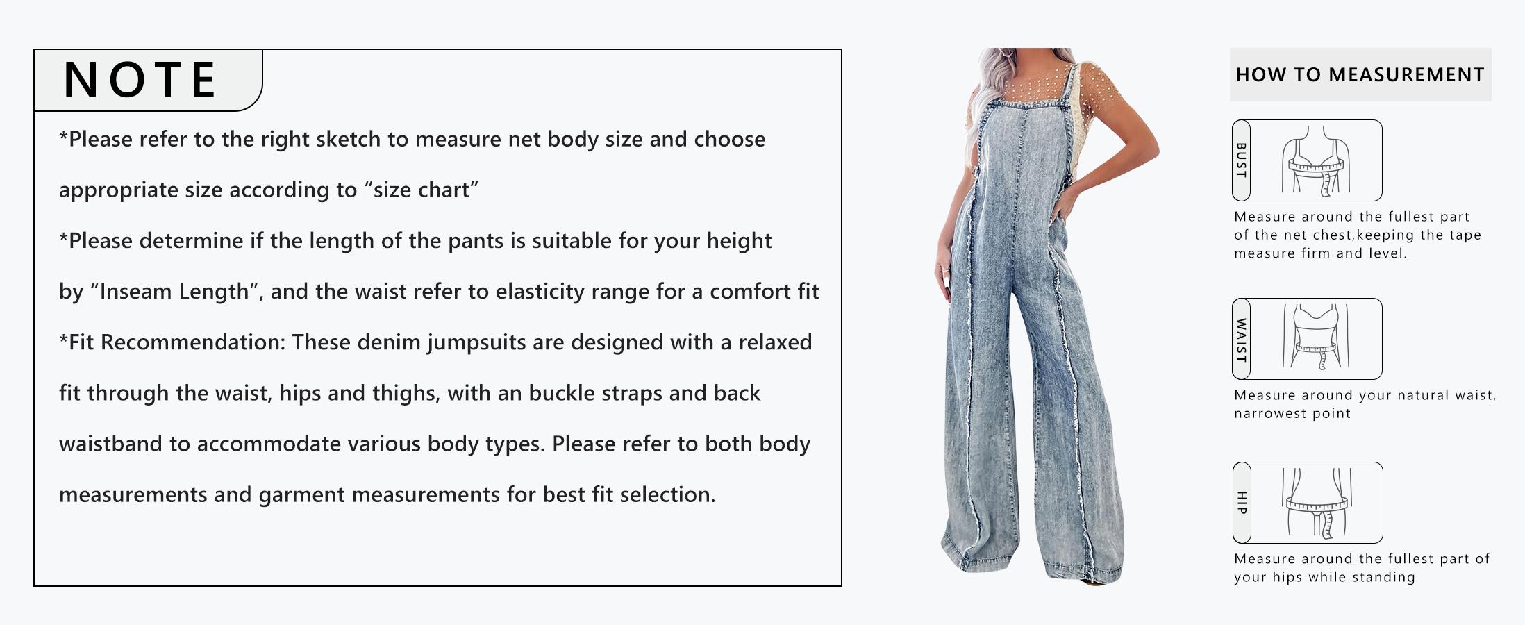 utcoco Women Loose Fit Denim Jumpsuit Adjustable Straps Wide Leg Long Pants Frayed Jean Overalls SpringStatements