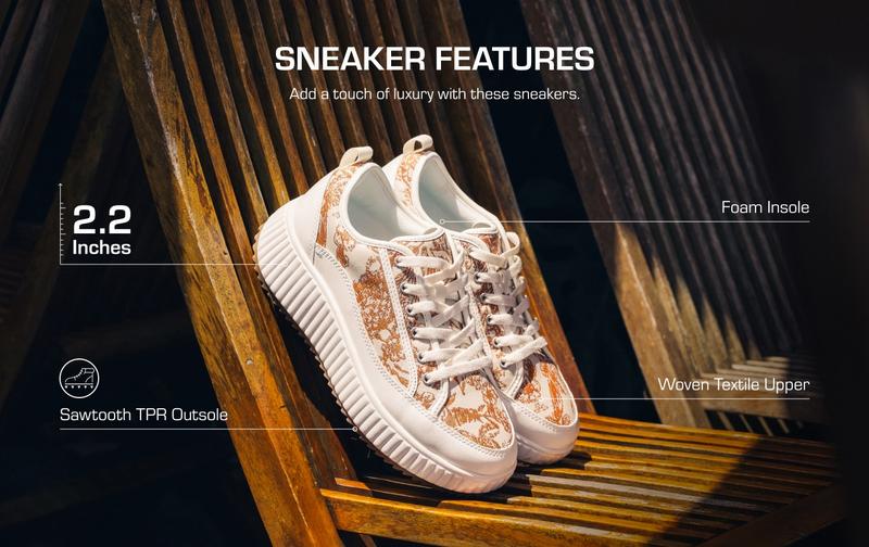 Dream Pairs Sky Comfortable Platform Fashion Sneakers