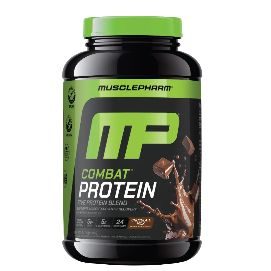 Combat Protein Powder - 5 Protein Sources including Whey Protein Isolate - Premium Protein Supplement - Fuel Workouts, Boost Nutrition