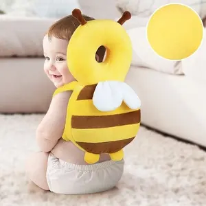 A Pc Soft Toddler Backpack For Infants And Toddlers, With Adjustable Cartoon Animal Plush Backrest, Made Of Colorful Polyester Fiber, An Ideal Gift For Festivals.