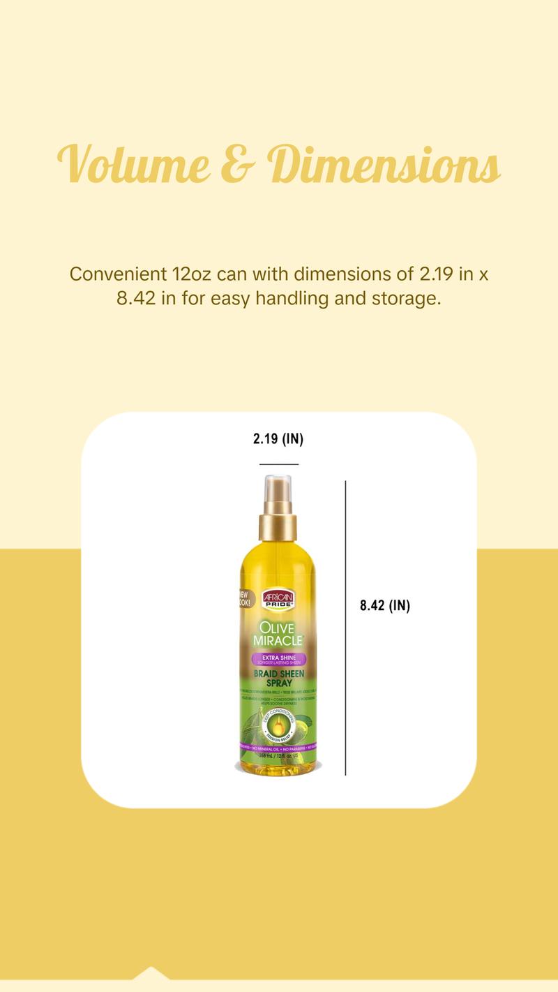 Extra Shine Braid Sheen Spray