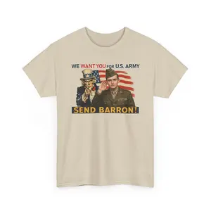 We WWant You For US Arrmy Barron Shirt