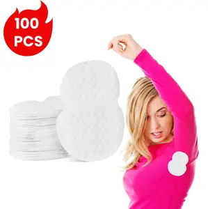 100/200 PCS Underarm Sweat Pads, Armpit Sweat Pads for Women and Men, Disposable Underarm Pads for Clothing Sweating Comfortable Unflavored Non Sweat Armpit Protection