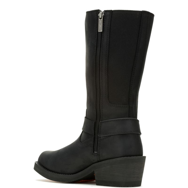 Harley-Davidson Korsen Tall Ride  10" Waterproof Womens Black Boots