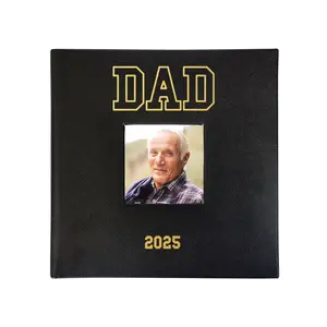 Dad EST. 2025 Personalized Photo Album â€“ 200-Photo Keepsake for New Fathers