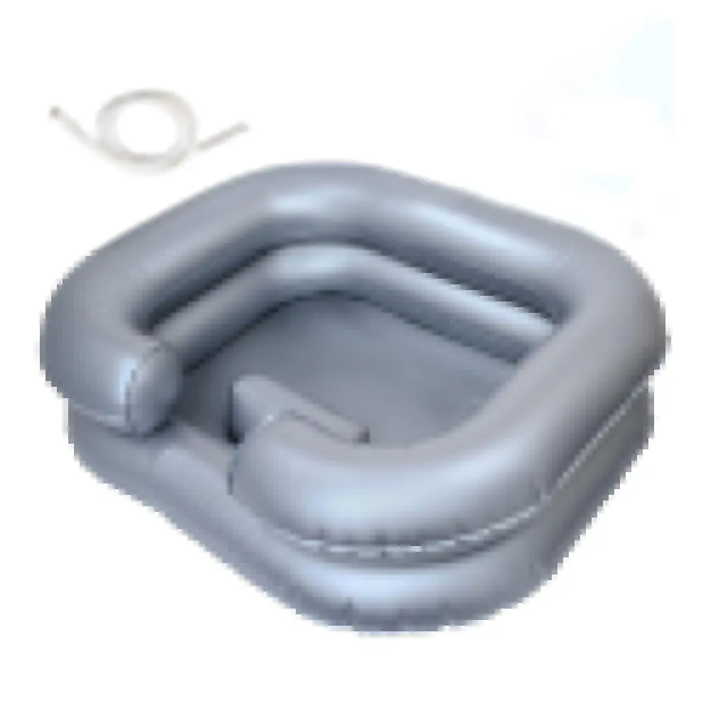 Inflatable Shampoo Basin - Portable Shampoo Bowl, Bathroom Hair Wash Tub for Dreadlocks and at Home Sink Washing, Restroom
