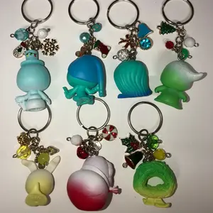 N.B.C characters beaded keychains